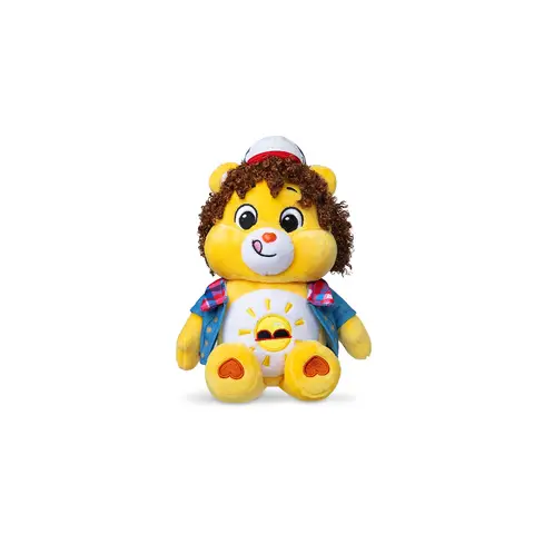 Care Bears x Stranger Things 22cm Funshine Bear as Dustin Plush Soft Toy