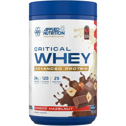 Applied Nutrition Critical Whey Protein Chocolate Hazelnut Protein Nutrition Powder - 825g