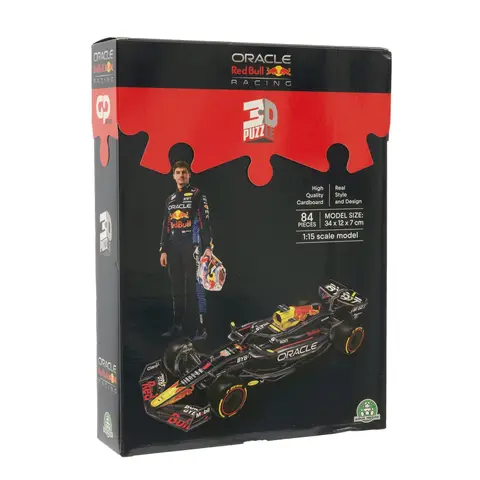 GP Moto Sport Red Bull Racing F1 Car 3D Puzzle