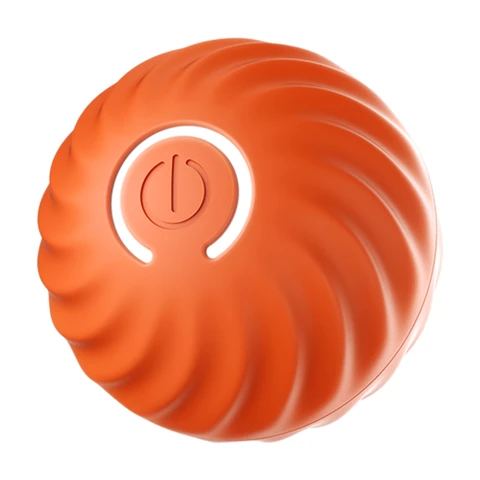 PETGRAVITY Balle rebondissante intelligente pour chien de taille moyenne - Orange