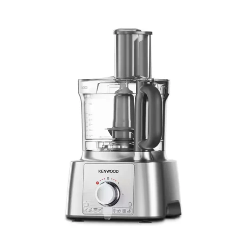 Kenwood MultiPro Express Food Processor - Silver, 1000W, 3L Capacity, With 6 Accessories, Pulse Function, Dishwasher Safe Attachments, FDP65.180SI