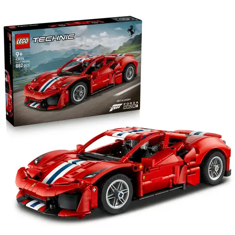 LEGO Technic 42235 Voiture Ferrari 488 Pista