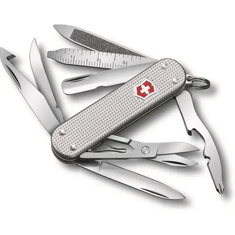 Victorinox MiniChamp Alox Zakmes - Zilver, 15 Functies