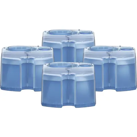 Braun 3-in-1 ShaverCare SmartCare Center Navulcartridges, Hygiënische Reiniging, 4-Pack