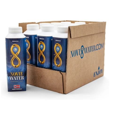 Novi8 Water 12 x 500 ml【Officiële waterslever voor PSV, AJAX en AZ】