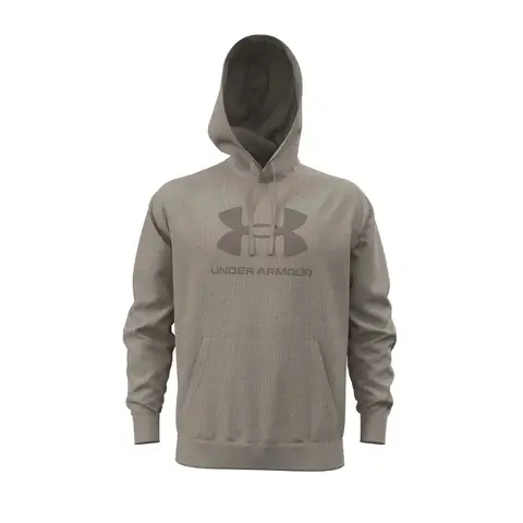 Under Armour Rival Fleece Men's Logo Hoodie - Timberwolf Taupe