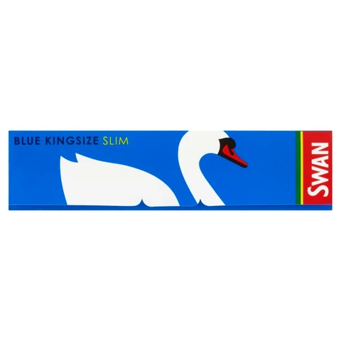 Swan Blue Kingsize Slim 32 Packs
