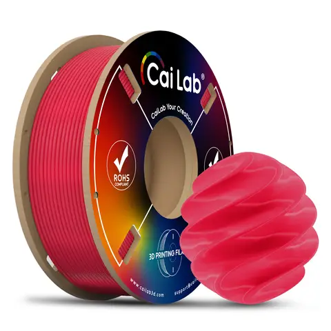CAILAB 3D-Drucker Filament PLA+ Bio - Rot