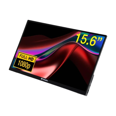 Verbatim PMT-15 tragbarer Touchscreen-Monitor 15,6 Zoll