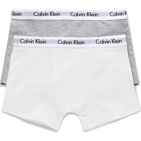 Calvin Klein 2-pack jongens-briefjes 926 wit/grijs, maat 45938