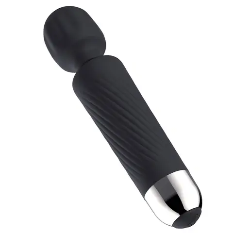 Moistor Kabelloser Vibrationsstab-Massager – 8 Geschwindigkeitsstufen, 20 Vibrationsfrequenzen, USB-aufladbar, wasserabweisend, leises Design, geeignet für Männer und Frauen, AV004C