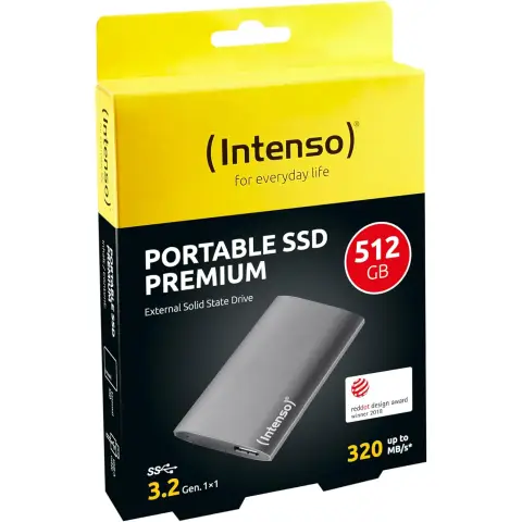 Intenso Port. SSD Premium - USB3.0 - 512GB
