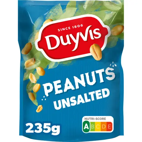 Duyvis Ongezouten Pinda's - 235 g
