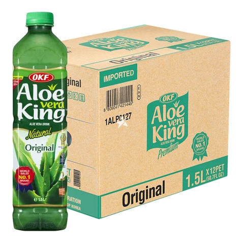 OKF Aloe Vera Drink Original 12*1.5L