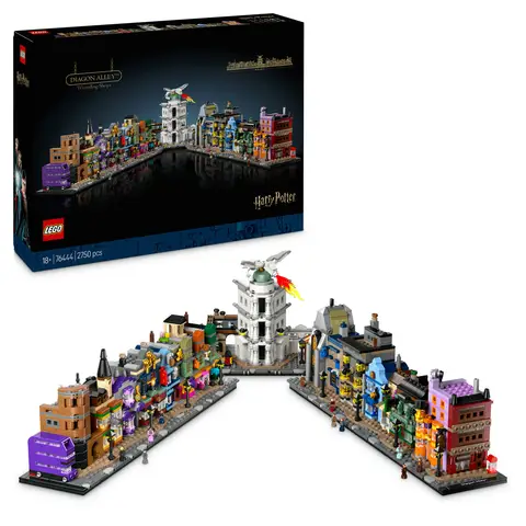 LEGO Harry Potter : Set de Construction Chemin de Traverse 76444 (2 750 Pièces)