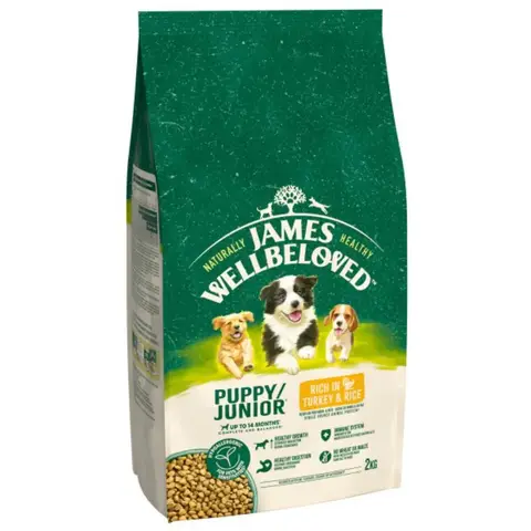 James Wellbeloved Puppy Turkey & Rice 2kg