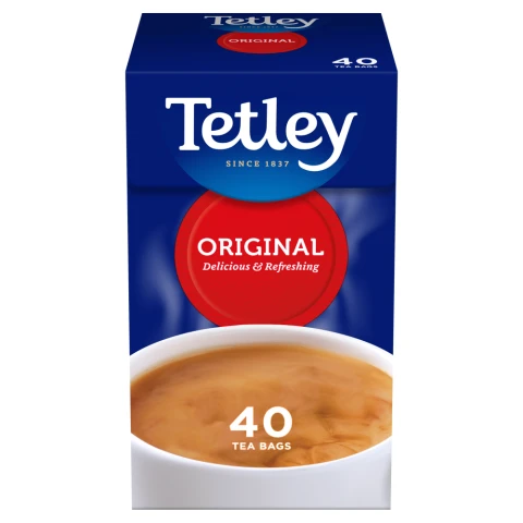 Tetley Tea Bag Soft Pack 40 pack