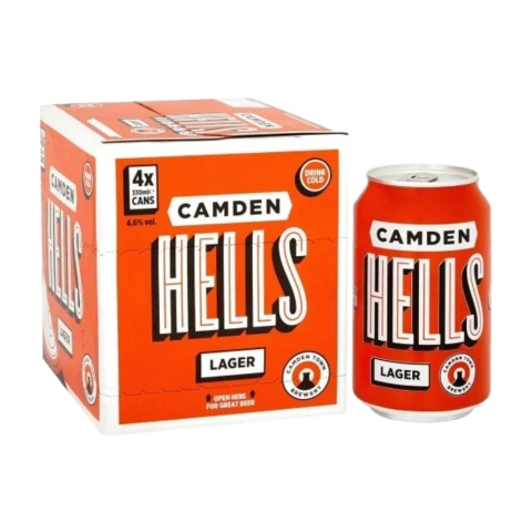 Camden Hells 4 X 330ml Can