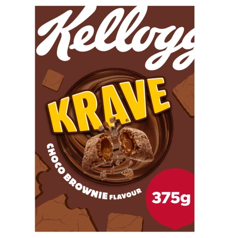 Krave Chocolate Brownie 6 Pack 375g