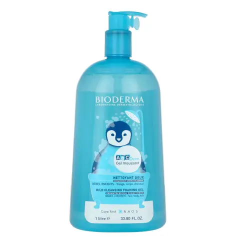 Bioderma ABCDerm Mild Cleansing Foaming Gel 1000 ml