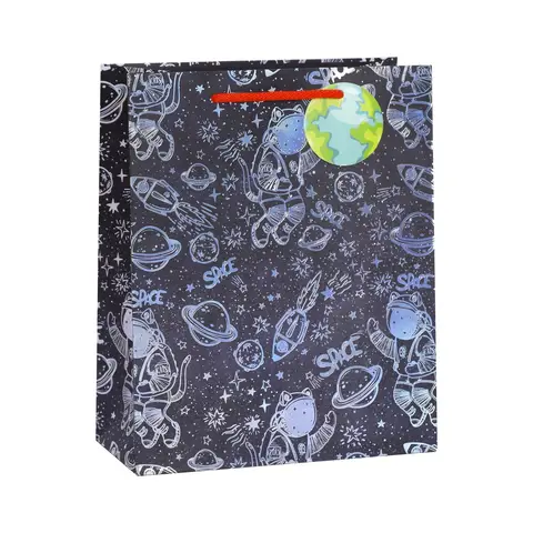 Mikirei Gift Bags Outer Space Assorted Large 6 Pieces