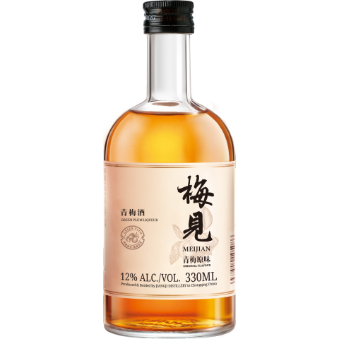 Meijian Green Plum Liqueur - Original Flavour 12%Vol 330ml