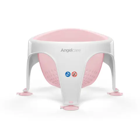 Angelcare Soft Touch Baby Bath Seat Pink