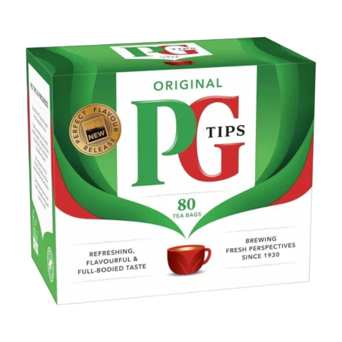 PG Tips Original 80 Tea Bags 232g