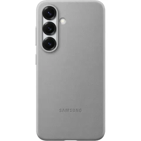 Samsung Galaxy S25 Faux Leather (Kindsuit) Case-Grey