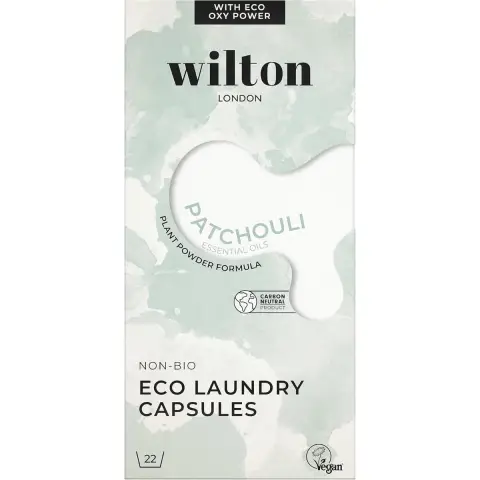 Wilton London Patchouli Non Bio Laundry 22 Capsules