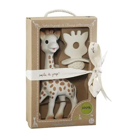 Vulli - Sophie la girafe and Chewing Rubber So'Pure (616624)