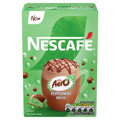 Nescafe Aero Peppermint Mocha 7 Sachets 133G