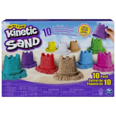 Kinetic Sand 10 Colour Pack