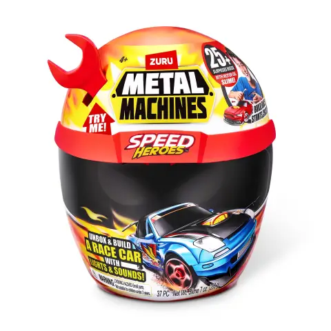 Metal Machines Speed Heroes Helmet Playset