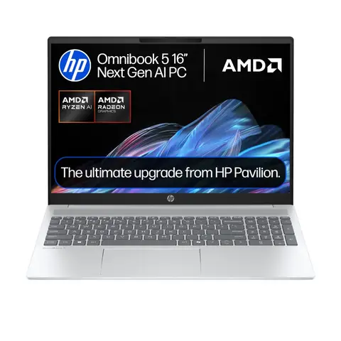 HP 16-ag1001na  Omnibook 5 Ryzen AI 5 340 (6C) 50 NPU TOPs 16GB LPDDR5X 7500 on-board 512GB PCIe Gen4 Value