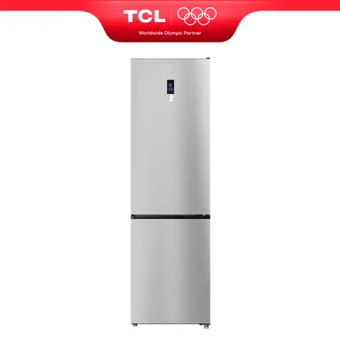 TCL MEGA SPACE Serie Kühl-Gefrierkombination 456L, Kühlvolumen 314 l, Gefriervolumen 142 l, Ultra Space, Total No Frost, Variabler Frischebereich, Wechseltür, Multi Air Flow, Power Kühl- & Gefrierfunktion  [Energieeffizienzklasse D] RP593BLD0