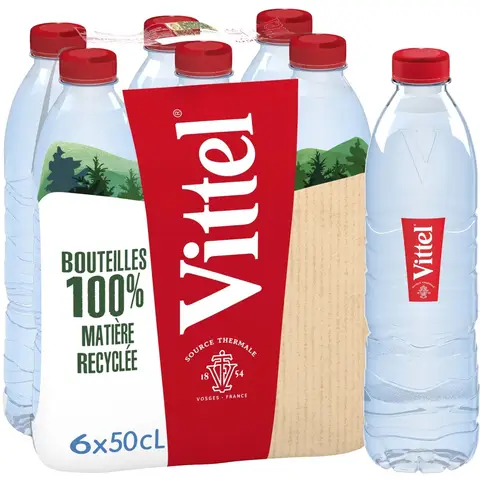 Pack VITTEL de 6x50cl
