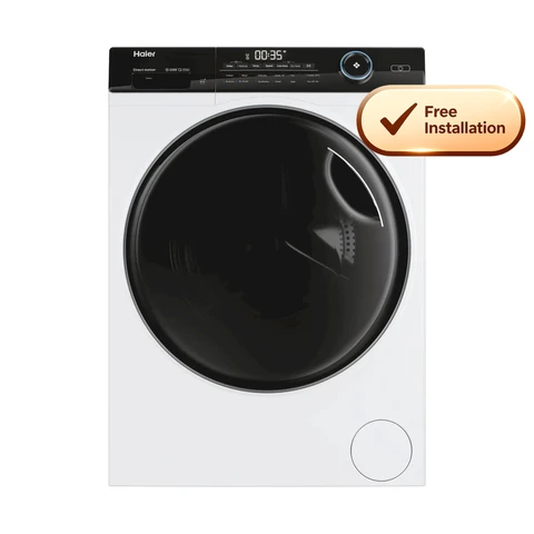 Haier HWD80B14959NUUK I-Pro Series 5 Slim Washer Dryer 8kg/5kg - Graphite