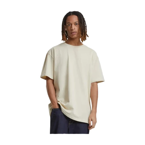 Urban Classics overgroot dikke T-shirt zandkleur XL