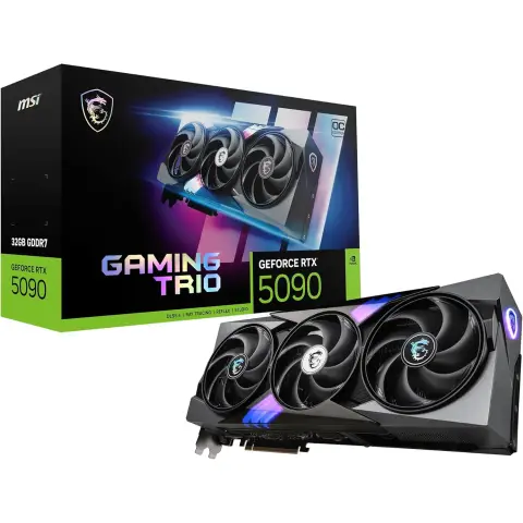 MSI GeForce RTX 5090 32G GAMING TRIO OC Graphics Card