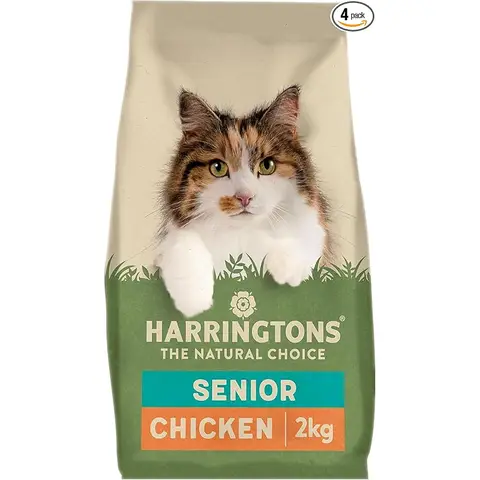 Harringtons Senior Dry Cat Food Chicken 2kg