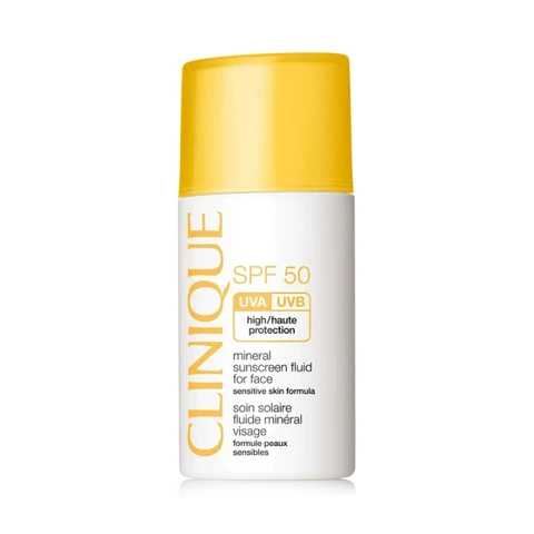 Clinique Mineralisches Sonnenschutz-Fluid für das Gesicht LSF 50, 30 ml
