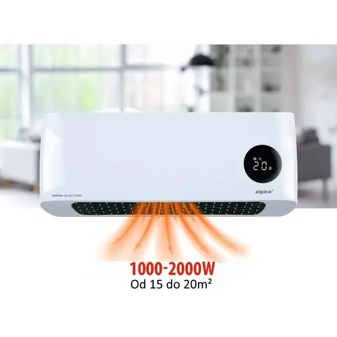 Chauffage Mural PTC 1000/2000 W