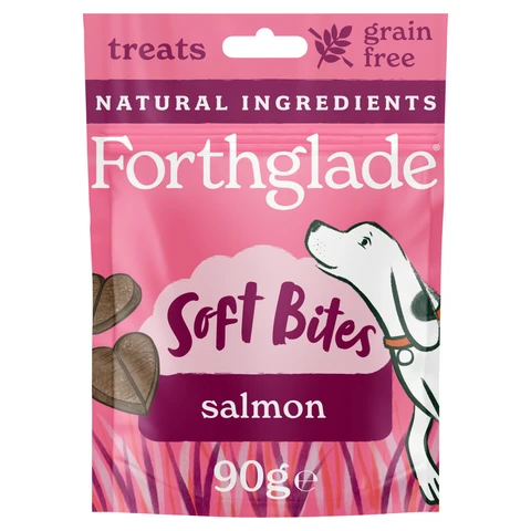 Forthglade Soft Bites Treats Salmon Grain Free 90g