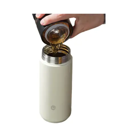 J.ZAO Tea and Water Separation Thermos Cup (500ml)
