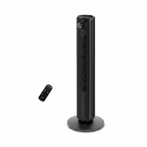 Levoit TempSence 42DC Turmventilator, 7,9 m/s Geschwindigkeit, 90° Oszillationsbereich, Fernbedienung, 4 Modi, 12 Stufen, 12 Stunden Timer, 107,6 cm