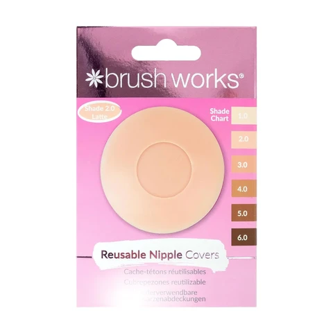 Brushworks Reusable Silicone Nipple Covers