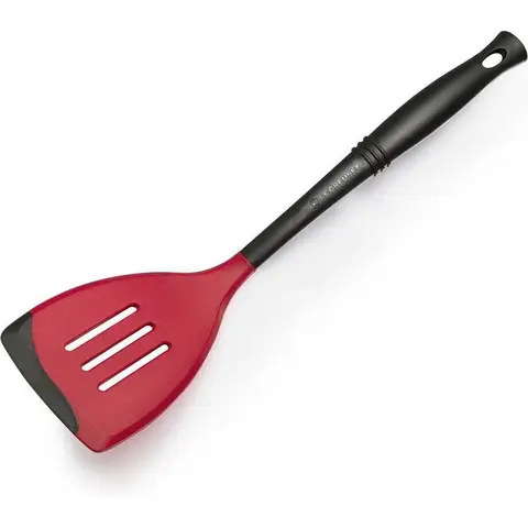 Le Creuset Siliconen Spatel kersenrood/zwart