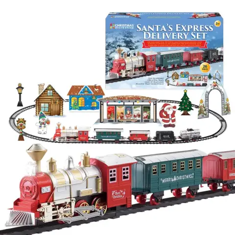 Christmas Workshop Santa's Express Delivery Train- Battery Operated