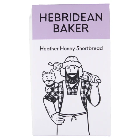 Hebridean Baker Heather Honey Shortbread 150g